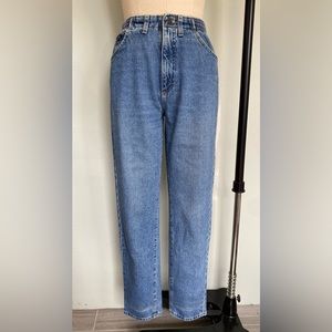 Vintage Lee Mom Jeans High Rise Size 6 Regular with Stretch Waistband